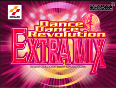 Dance Dance Revolution Extra Mix Title Screen